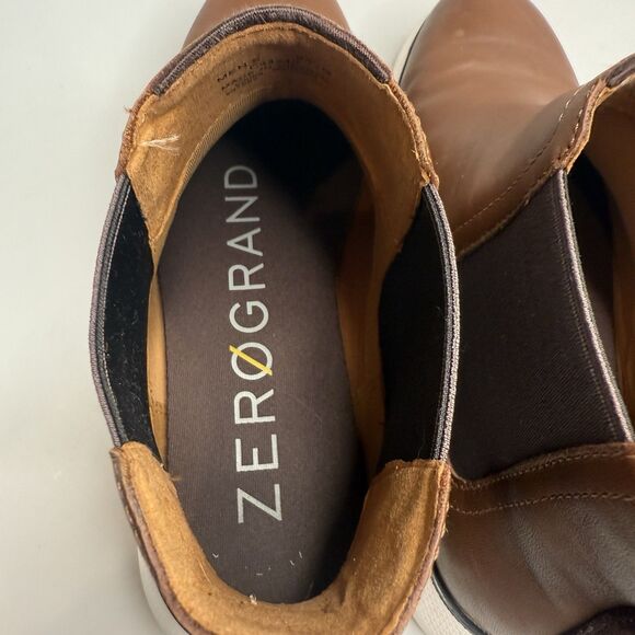 Cole Haan Zerogrand Waterproof Chelsea Boots Men’s 8.5 Brown Leather C34240 - Picture 6 of 16